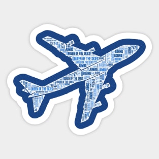 Boeing 747 Jumbo Jet | Gift Sticker